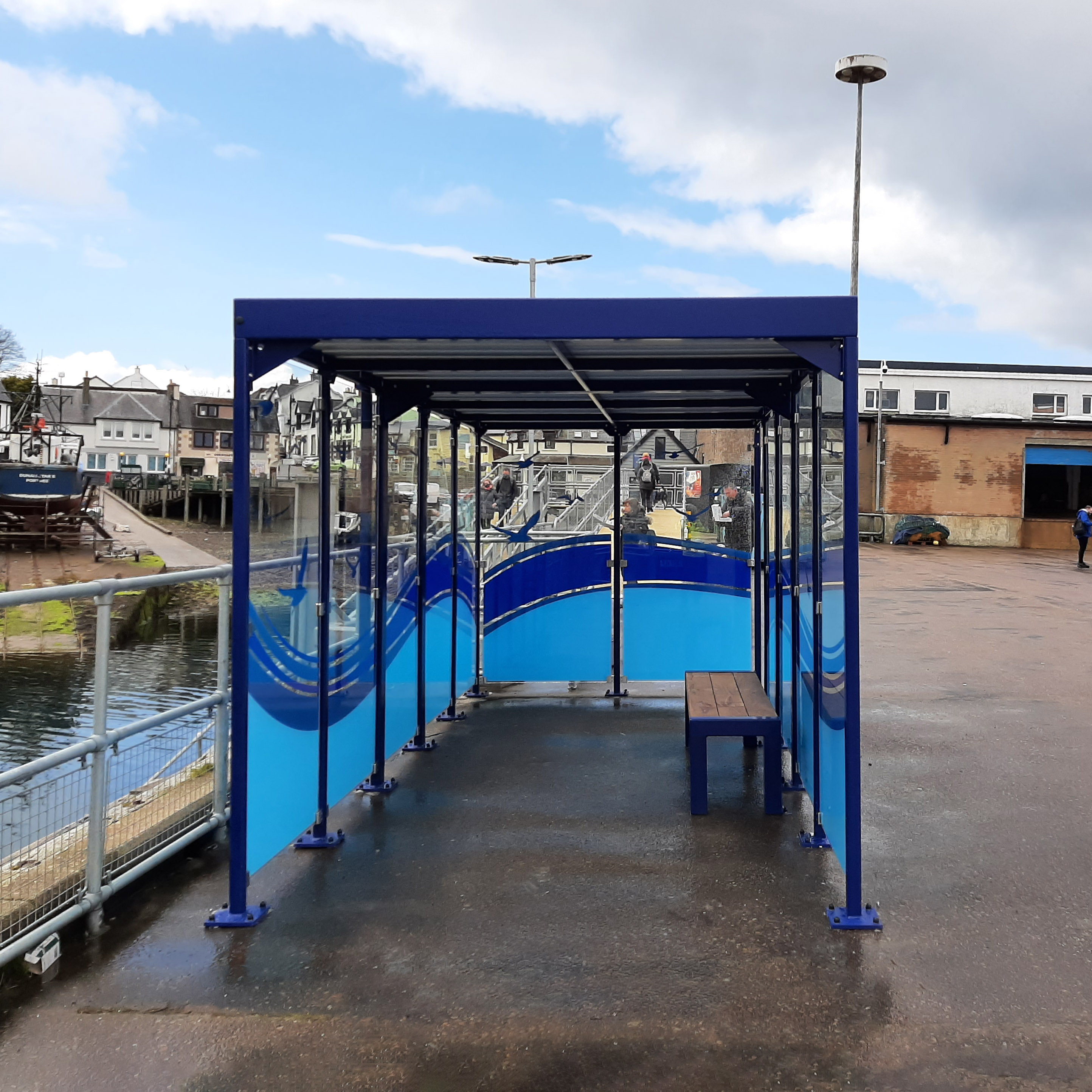 Mallaig Harbour Passenger Waiting Shelter
